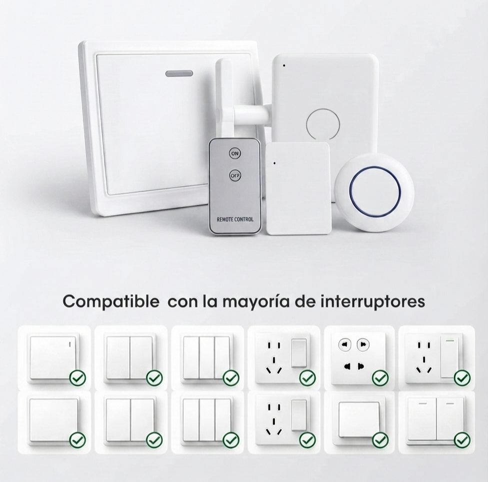 Interruptor inteligente Con Mando